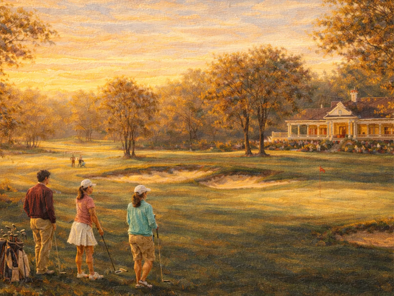 Golf course view
